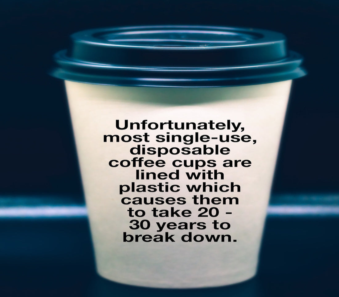 How long does it take for your disposable coffee cup to break down?