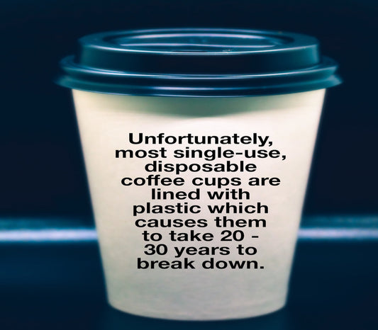 How long does it take for your disposable coffee cup to break down?