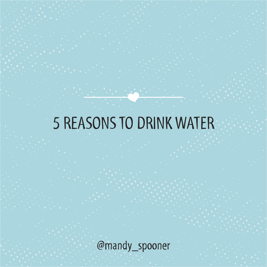 5 Reasons to Drink Water.