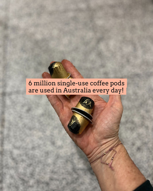 6 Million Single-Use Coffee Pods are used in Australia Every Day ☕️